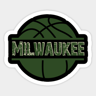 Milwaukee  basketball Sticker